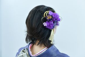 スタジオフォーレ振袖・髪型・ショート