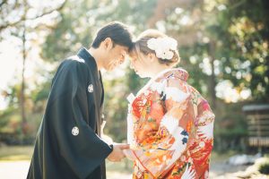 ウェディングフォト和装婚礼写真ウェディングフォトロケ