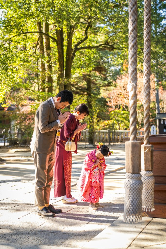 七五三前撮り・ロケーション撮影・武田神社