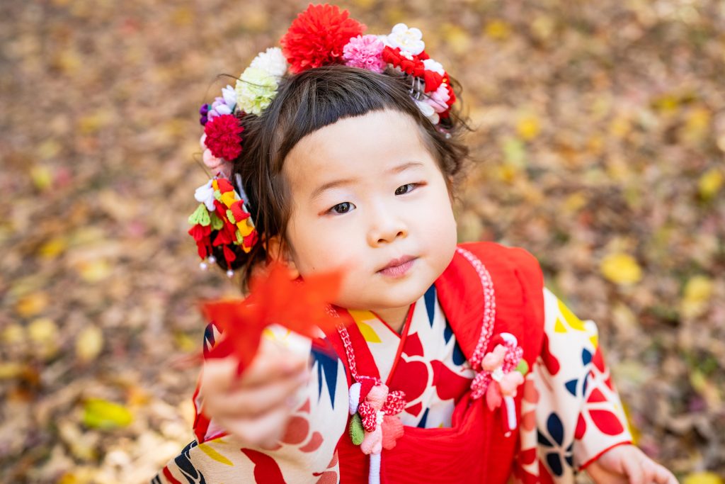 七五三3歳ロケーション撮影七五三前撮り