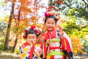 七五三前撮り・ロケーション撮影・武田神社・7歳3歳