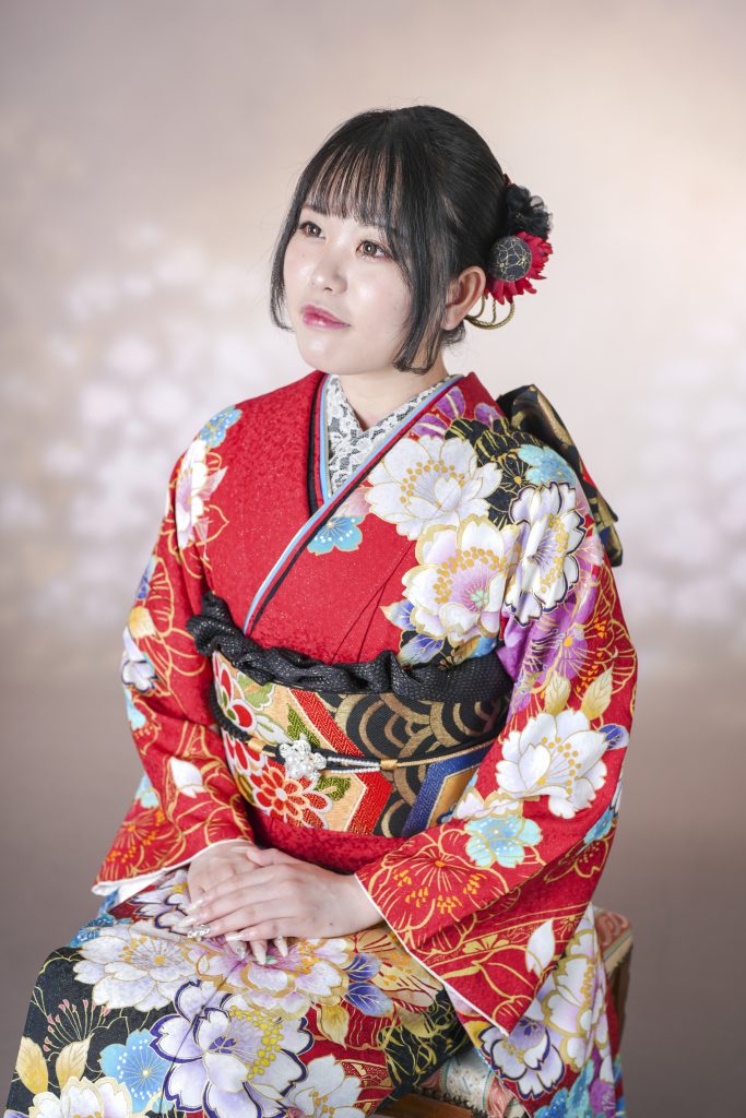 振袖前撮り・スタジオ撮影