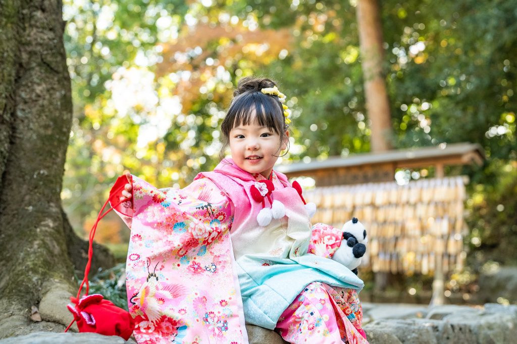 七五三3歳前撮りロケーション撮影武田神社