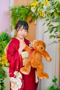 成人式前撮り振袖撮影