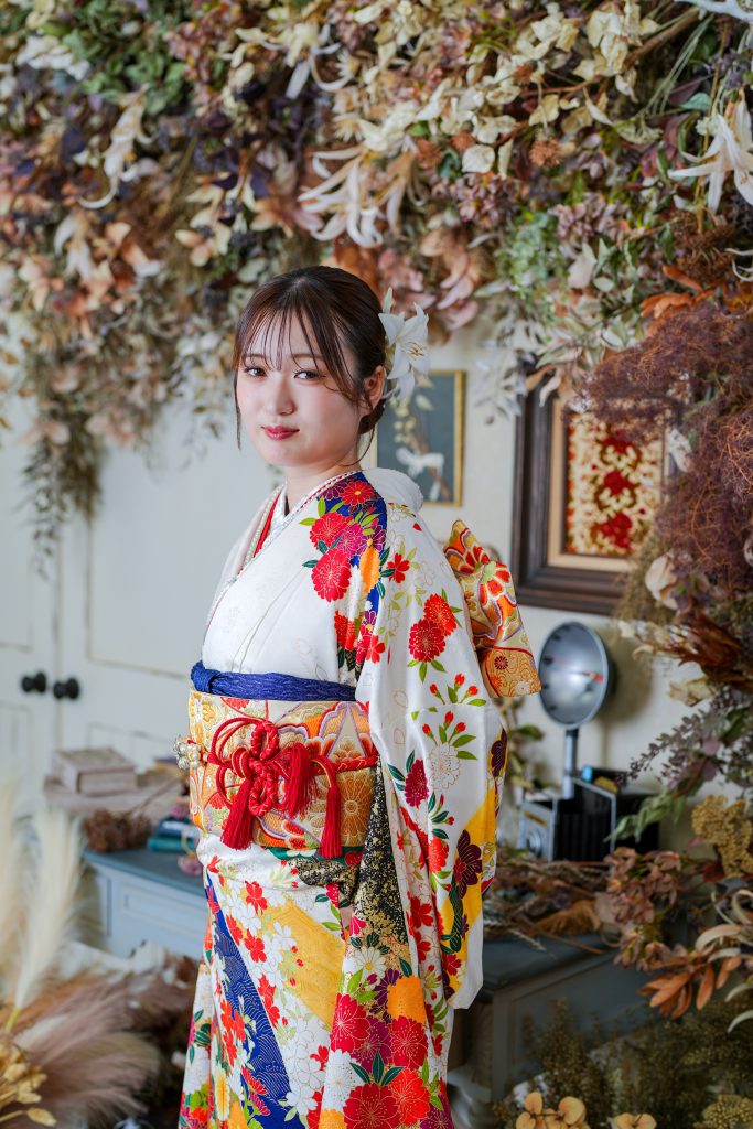 成人式前撮りスタジオ撮影