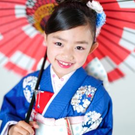 七五三前撮り・スタジオ撮影・7歳