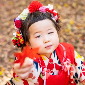 七五三3歳ロケーション撮影七五三前撮り