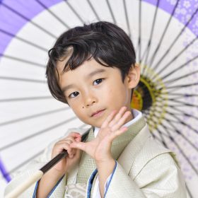 七五三5歳前撮りスタジオ撮影