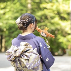 成人式前撮りロケーション撮影推し活成人式ヘア成人式金箔