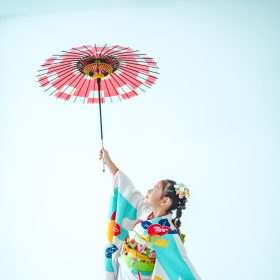七五三7歳前撮りスタジオ撮影