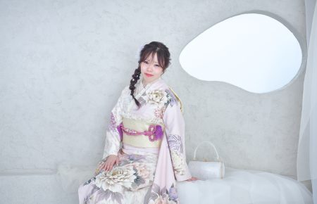 成人式前撮り スタジオ撮影