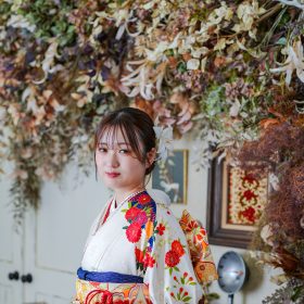 成人式前撮りスタジオ撮影